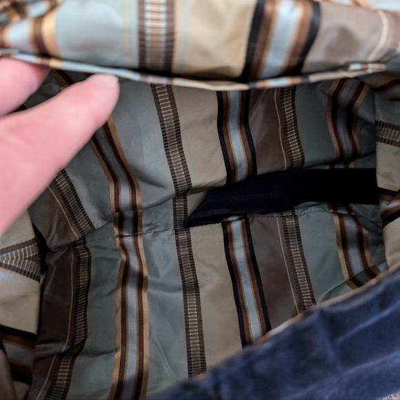 Handmade reversible messenger bag - Picture 6 of 6